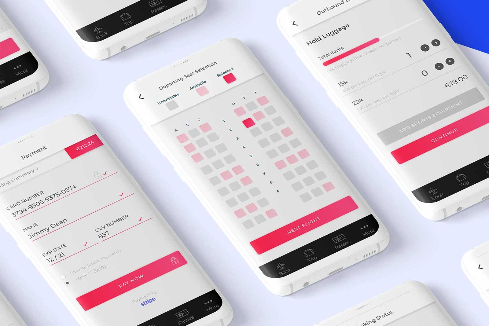 FLY UX Airline App